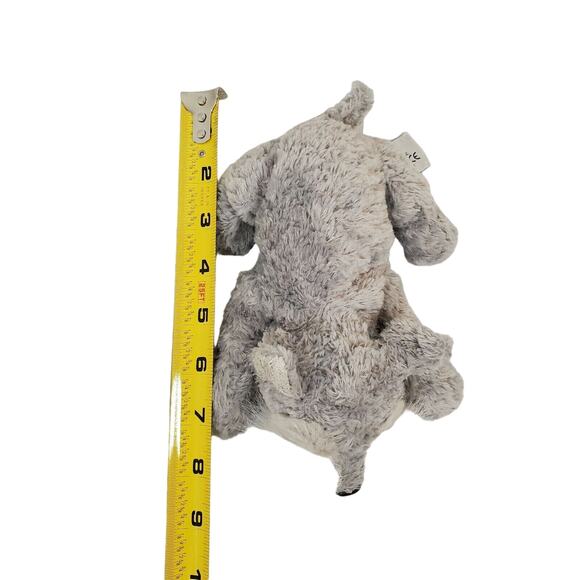 Russ Brown Eyes Gray Fur Terrier Plush - Picture 3 of 5